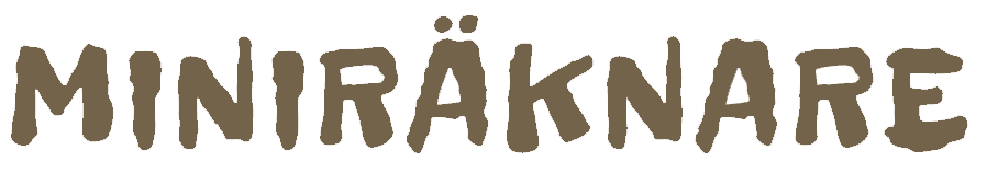 Miniräknare