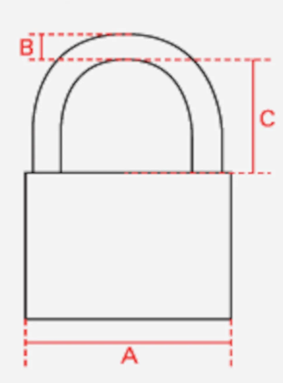 Abus Hänglås 40 mm