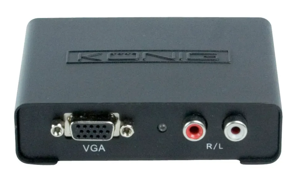 Adapter VGA till HDMI med ljud