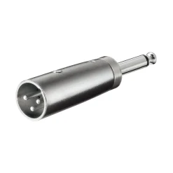 Adapter XLR-hane till 6,3 mm-hane