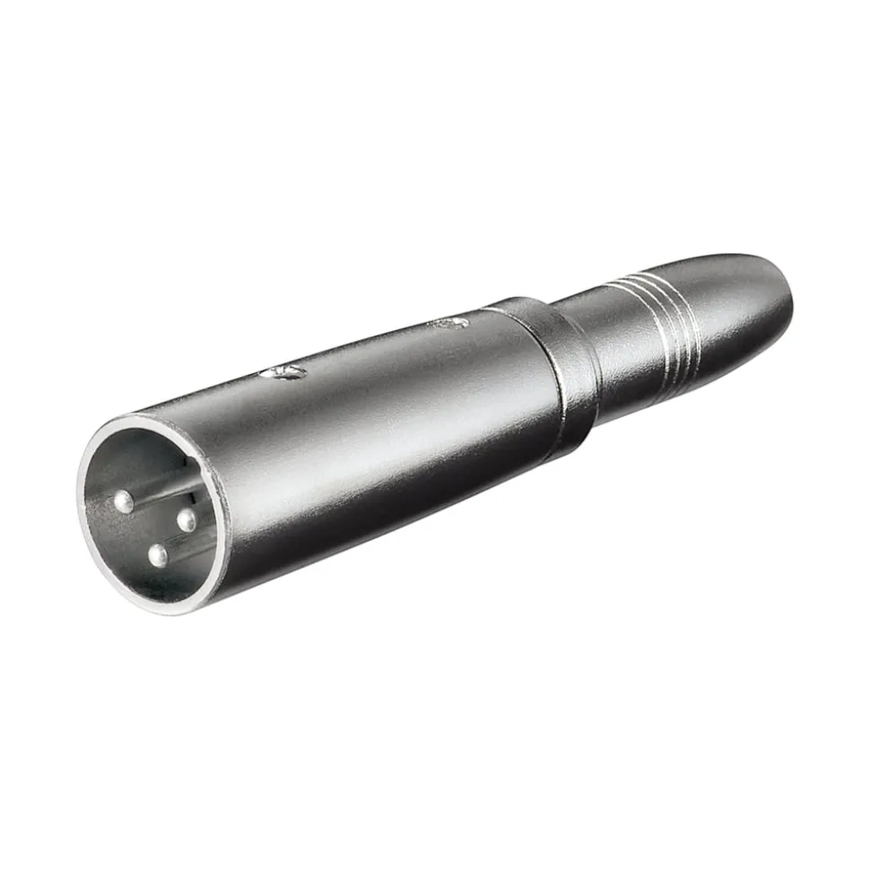 Adapter XLR-hane till 6,3 mm-hona