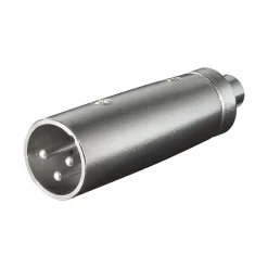 Adapter XLR-hane till RCA-hona
