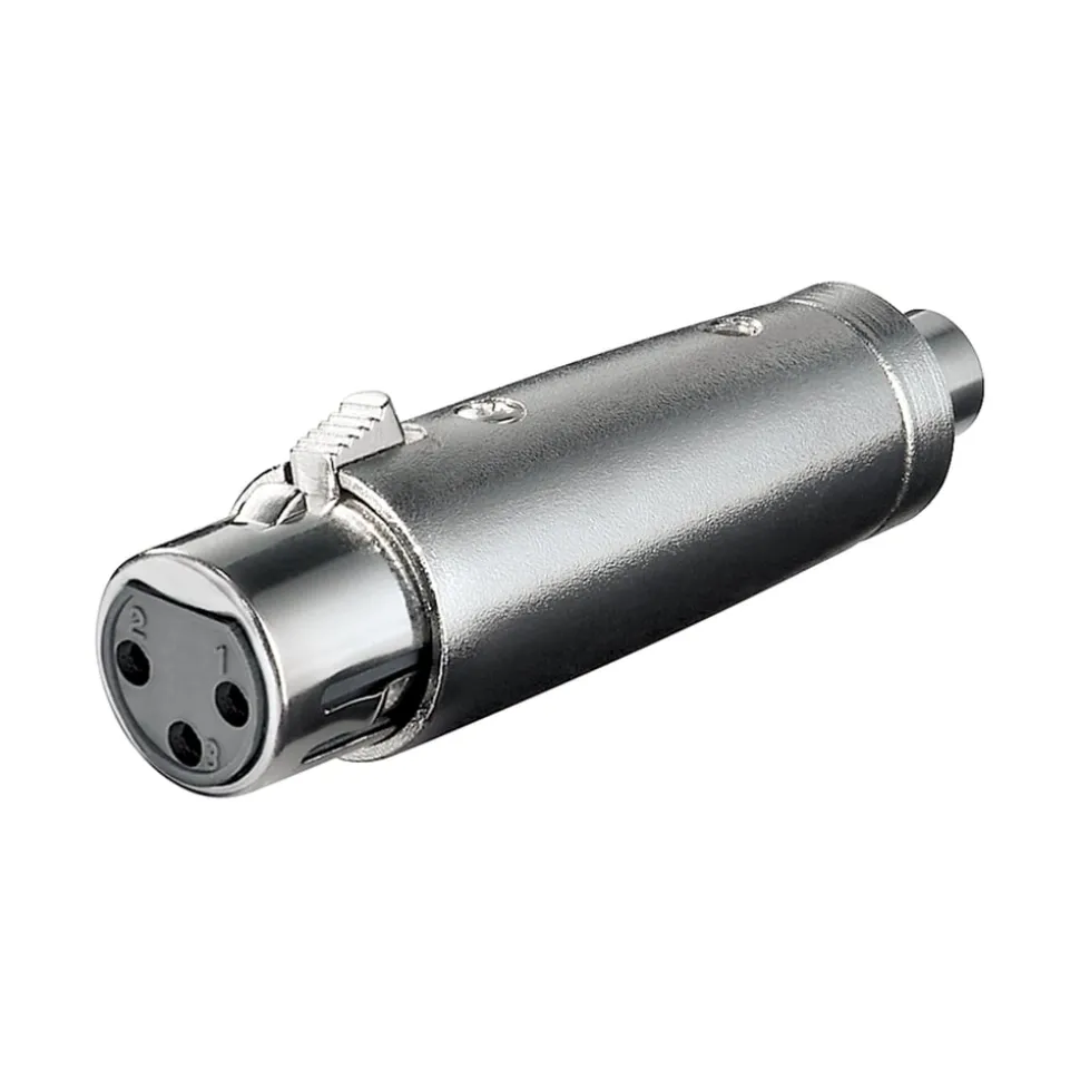 Adapter XLR-hona till RCA-hona