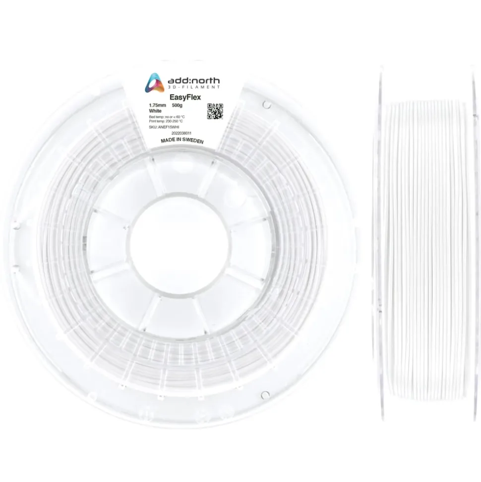 Addnorth Easyflex TPU-filament Vit