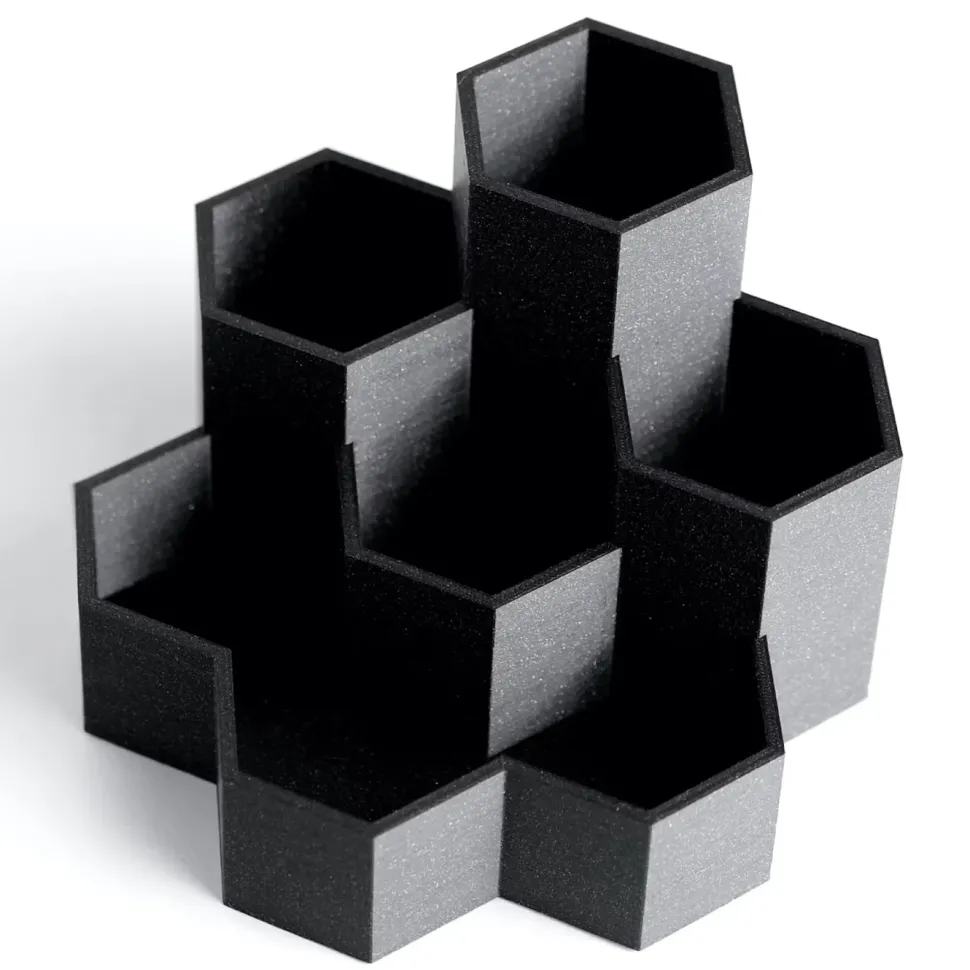 Addnorth E-PLA-filament för 3D-skrivare 1,75 mm Glitz Black