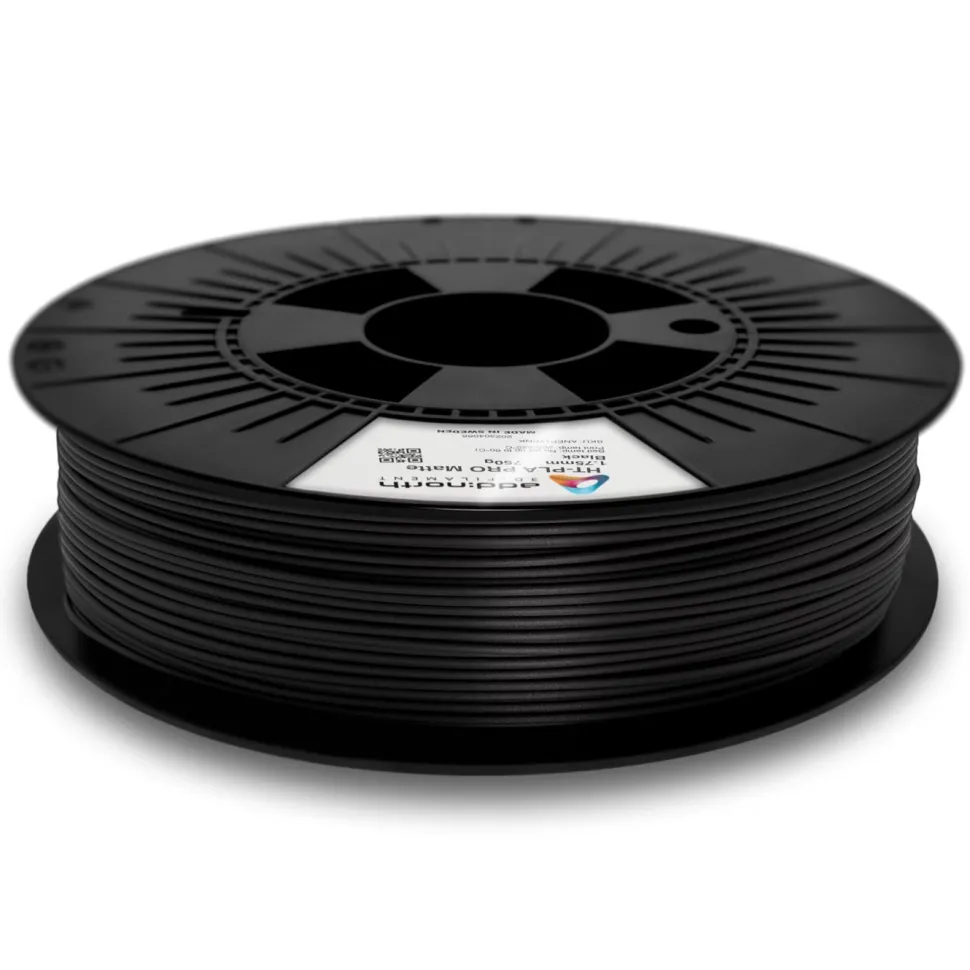 Addnorth HT-PLA Pro-filament för 3D-skrivare Matte Black