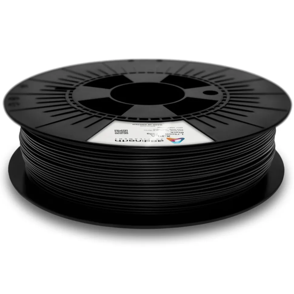 Addnorth X-PLA-filament för 3D-skrivare 1,75 mm Svart