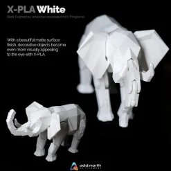 Addnorth X-PLA-filament för 3D-skrivare 1,75 mm Vit