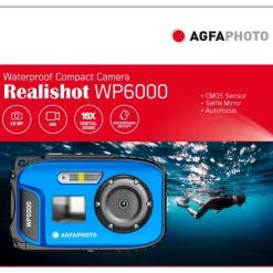 AgfaPhoto Realishot WP6000 vattentät kompaktkamera Blå