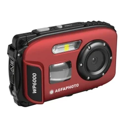 AgfaPhoto Realishot WP6000 vattentät kompaktkamera Röd