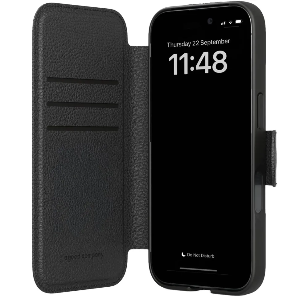 agood company Mobilplånbok iPhone 17 Pro Max Svart