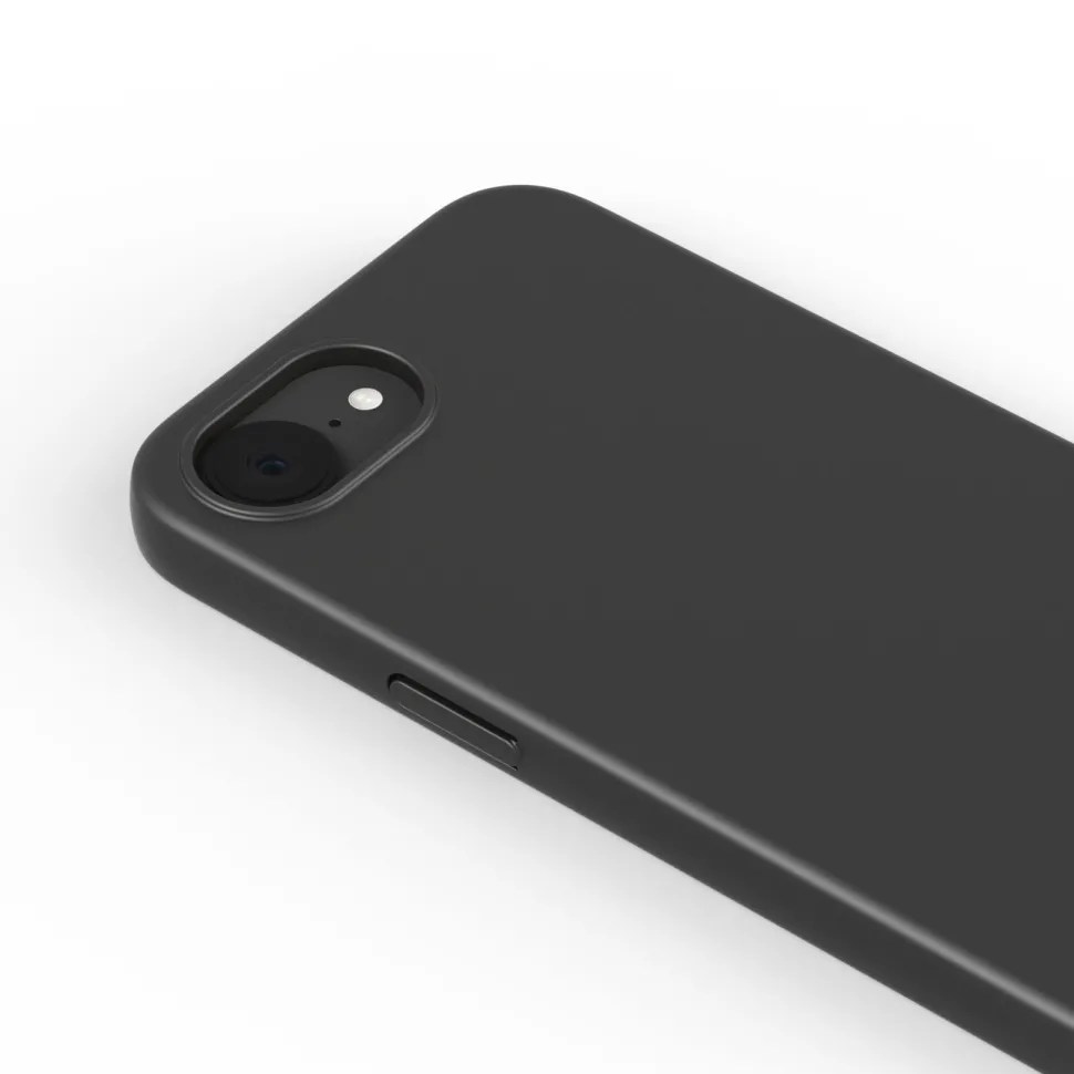 agood company Växtbaserat mobilskal iPhone 16e och 17e Svart
