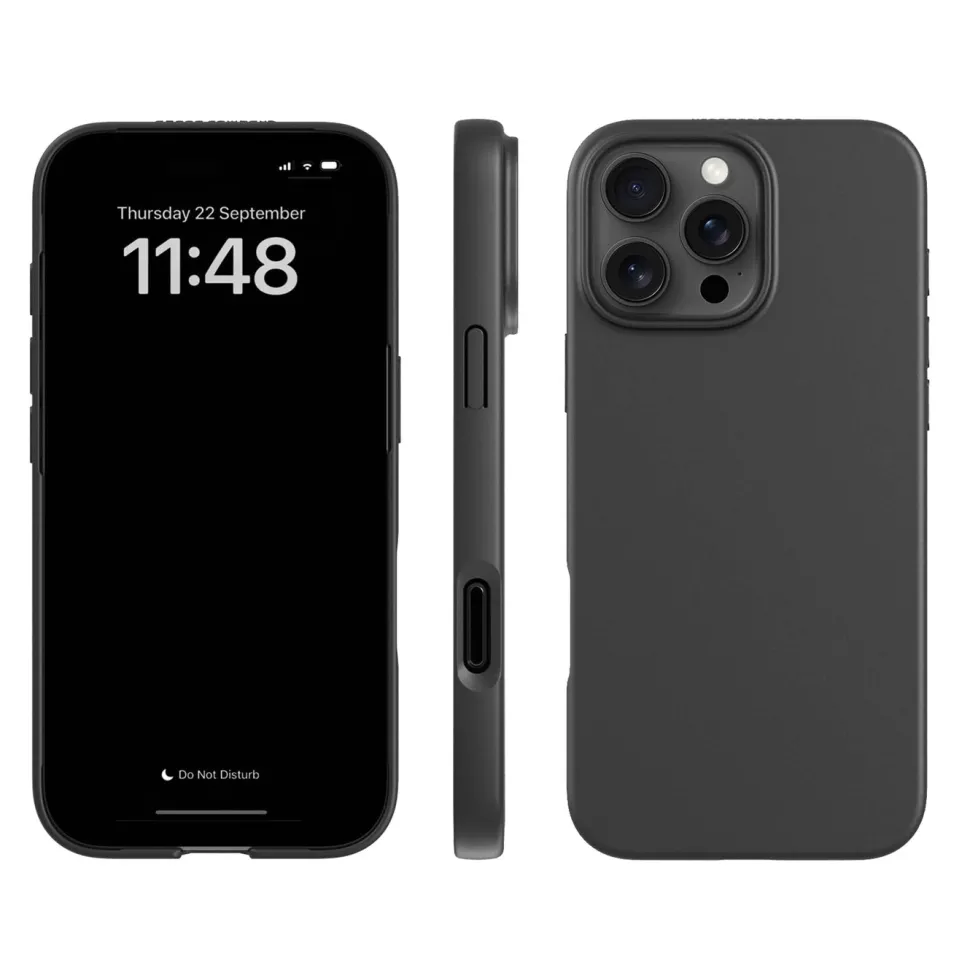 agood company Växtbaserat mobilskal iPhone 16 Pro Max Svart