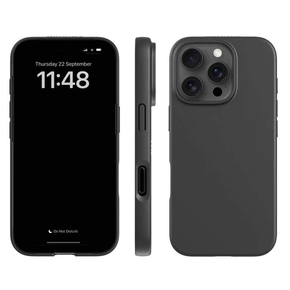 agood company Växtbaserat mobilskal iPhone 16 Pro Svart