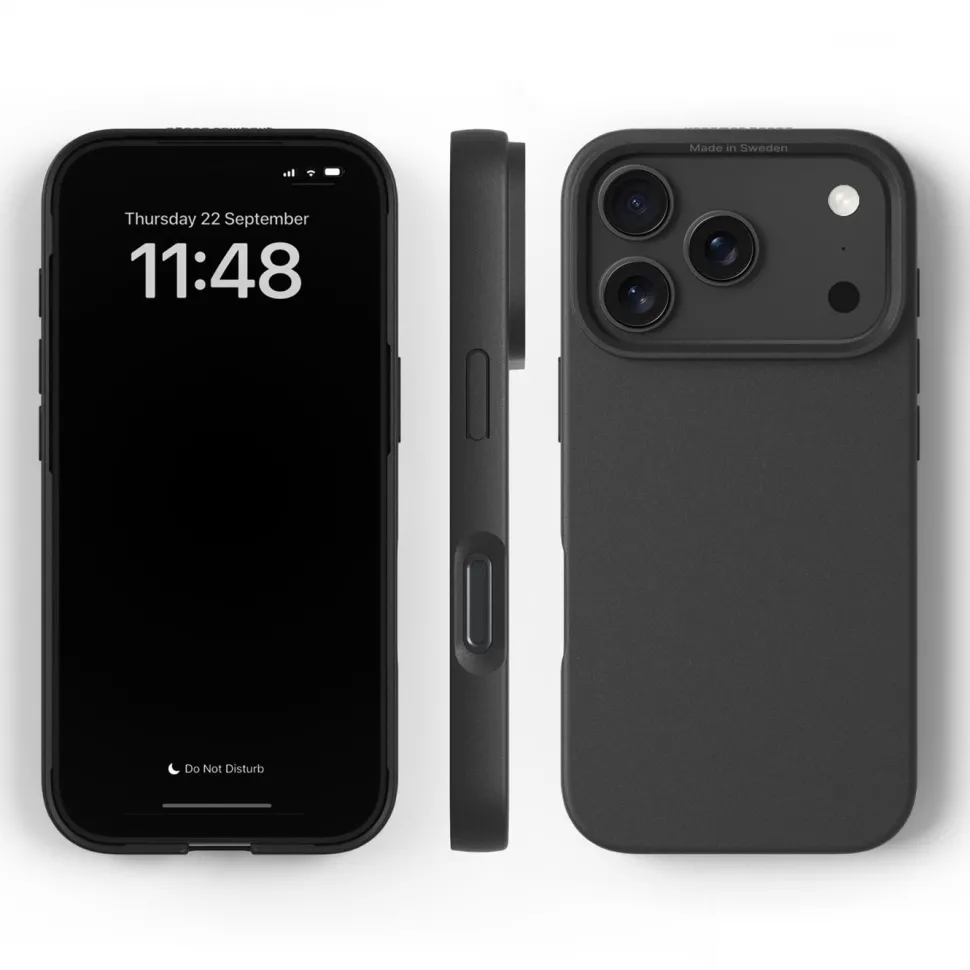 agood company Växtbaserat mobilskal iPhone 17 Pro Svart
