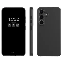 agood company Växtbaserat mobilskal Samsung S25 Svart