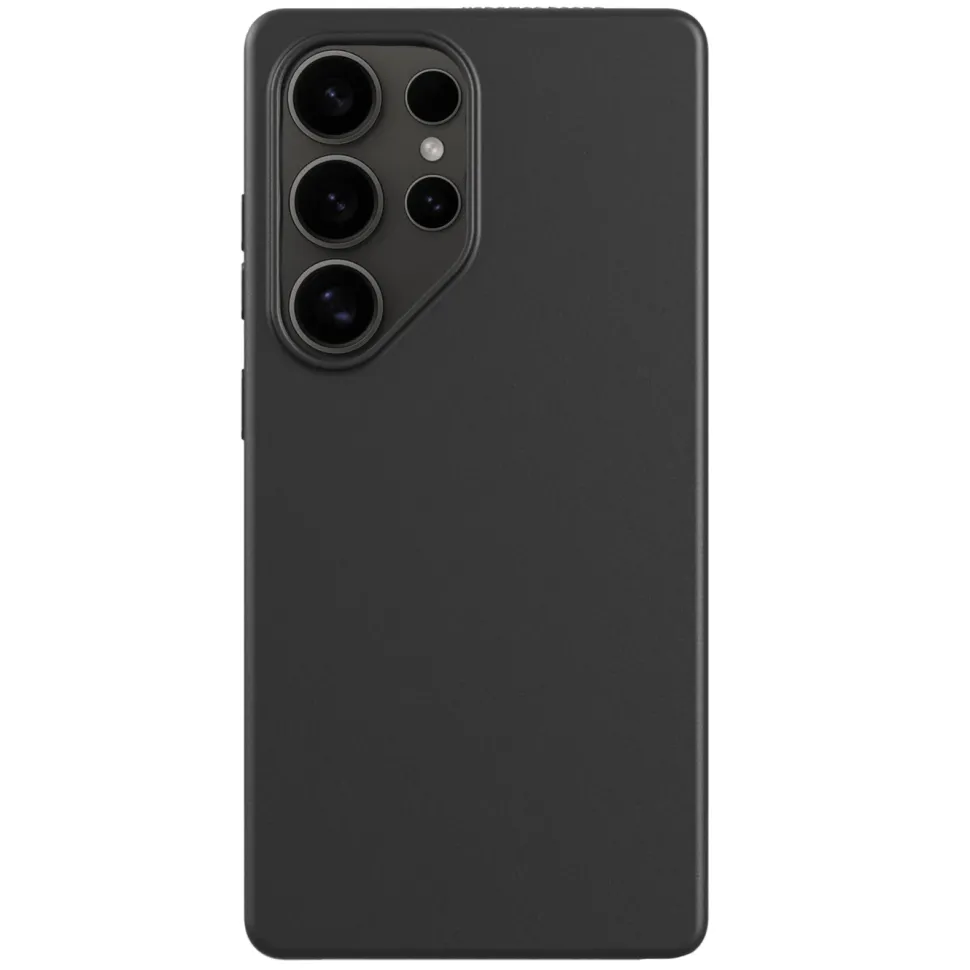 agood company Växtbaserat mobilskal Samsung S25 Ultra Svart