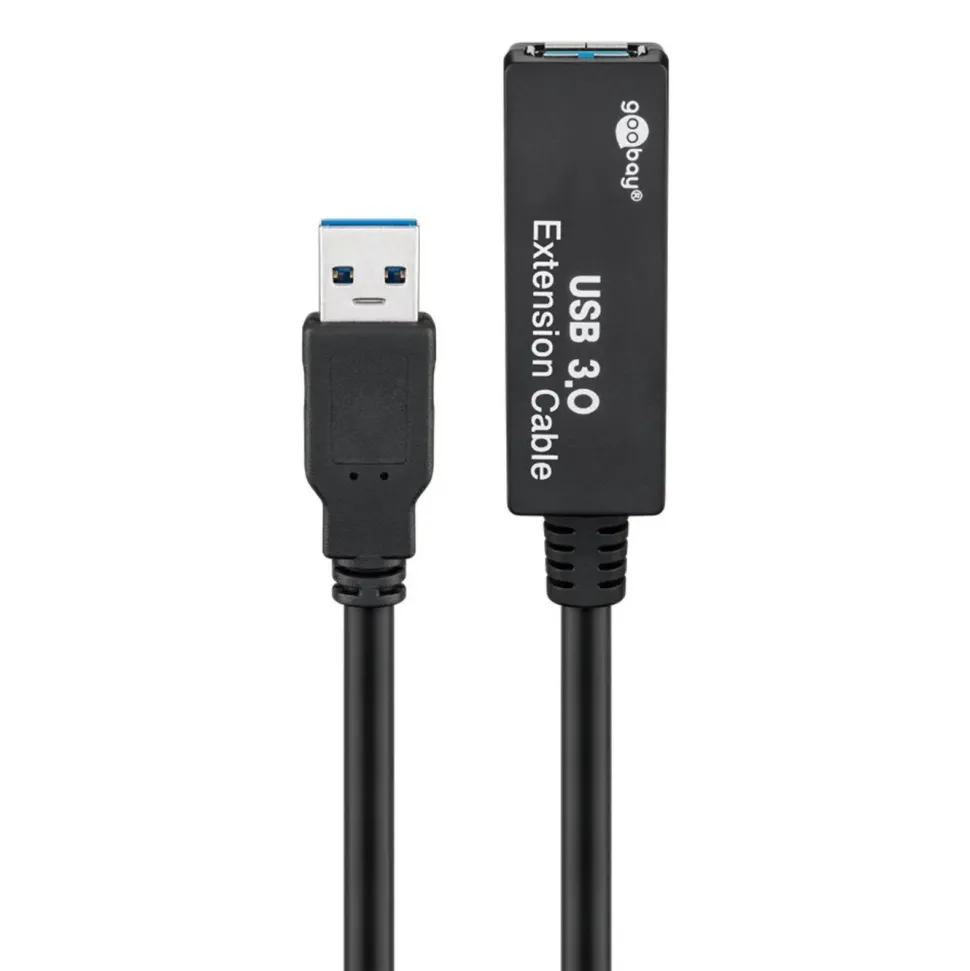 Aktiv USB 3.0 förlängningskabel 5 m