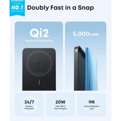 Anker MagGo Powerbank Slim 5k Qi2