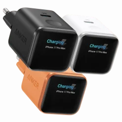 Anker Nano Charger 45 W USB-C-laddare med smart display Vit
