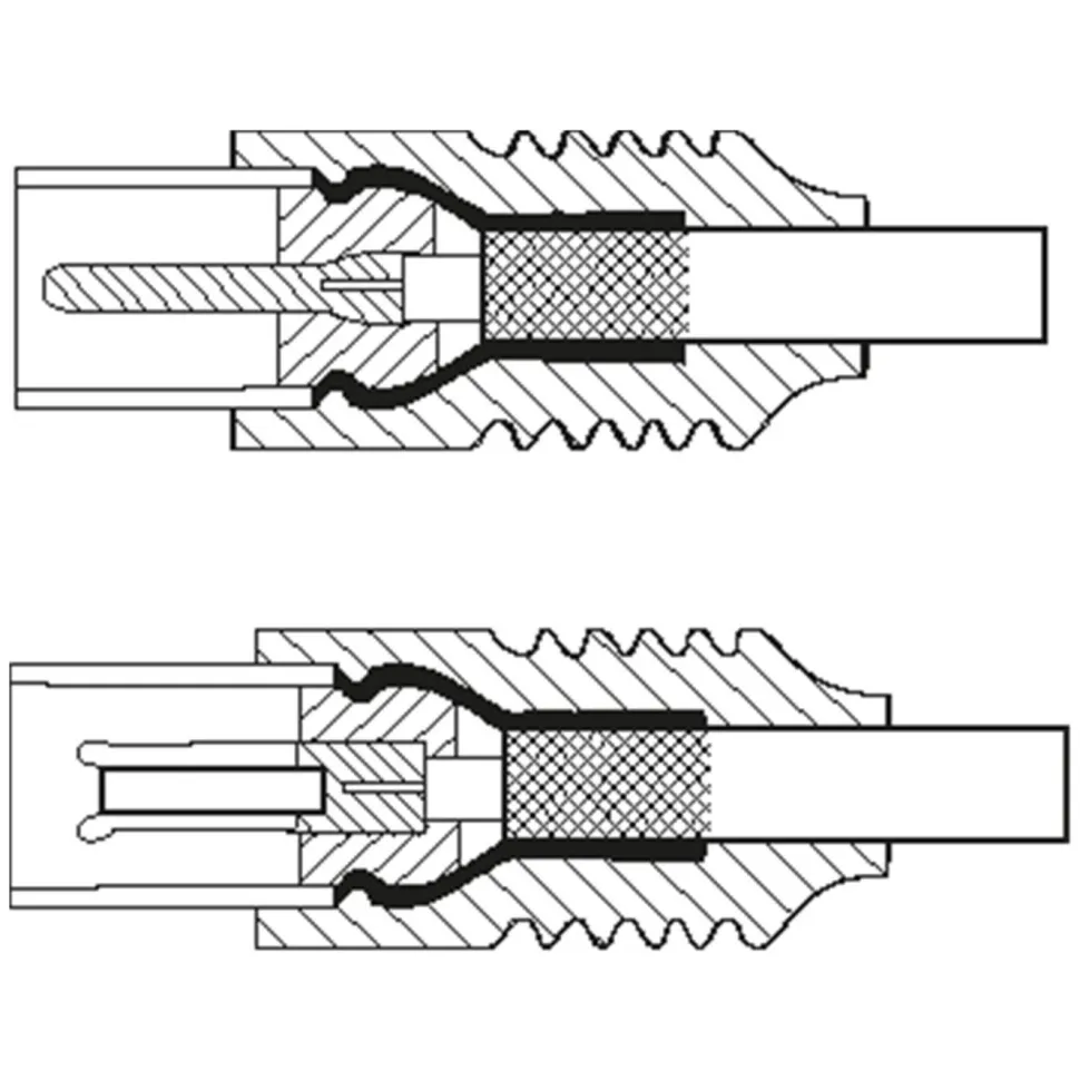 Antennkabel Vit 3 m