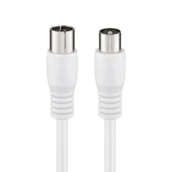 Antennkabel Vit 3 m