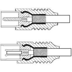 Antennkabel Vit 2 m