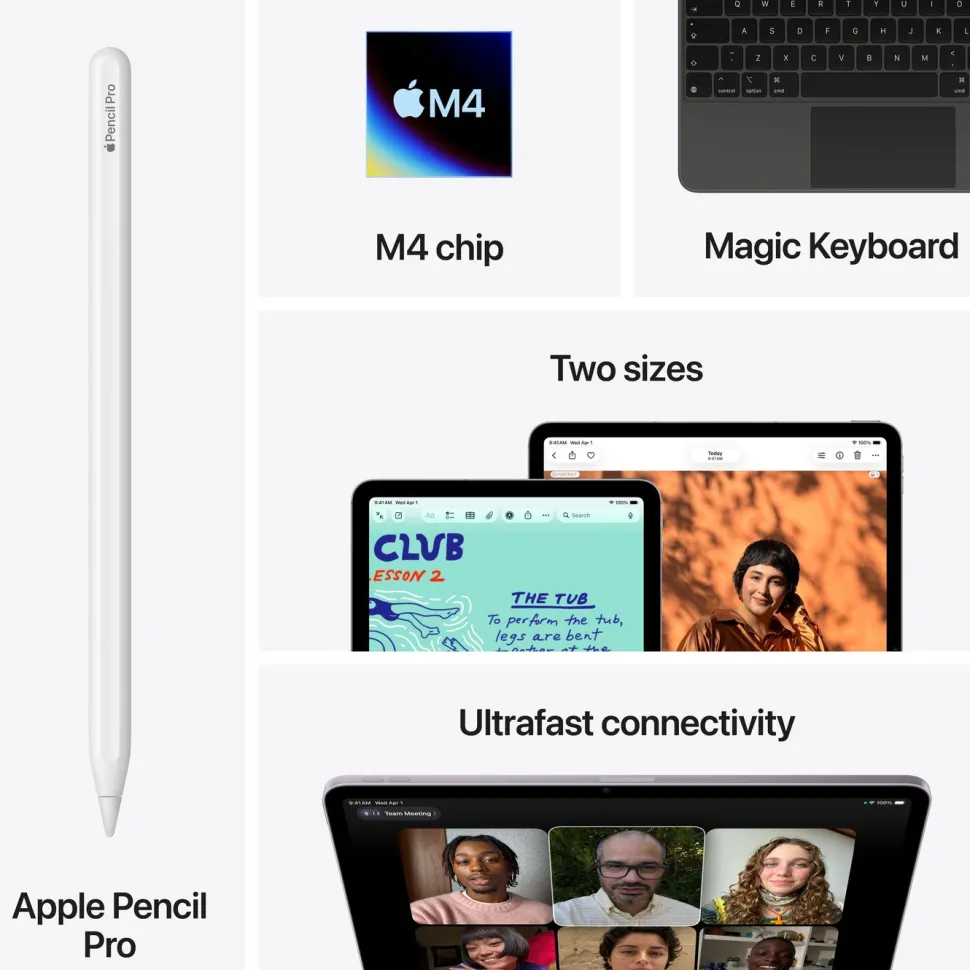 Apple iPad Air 11" (M4) 128 GB Wifi Lila