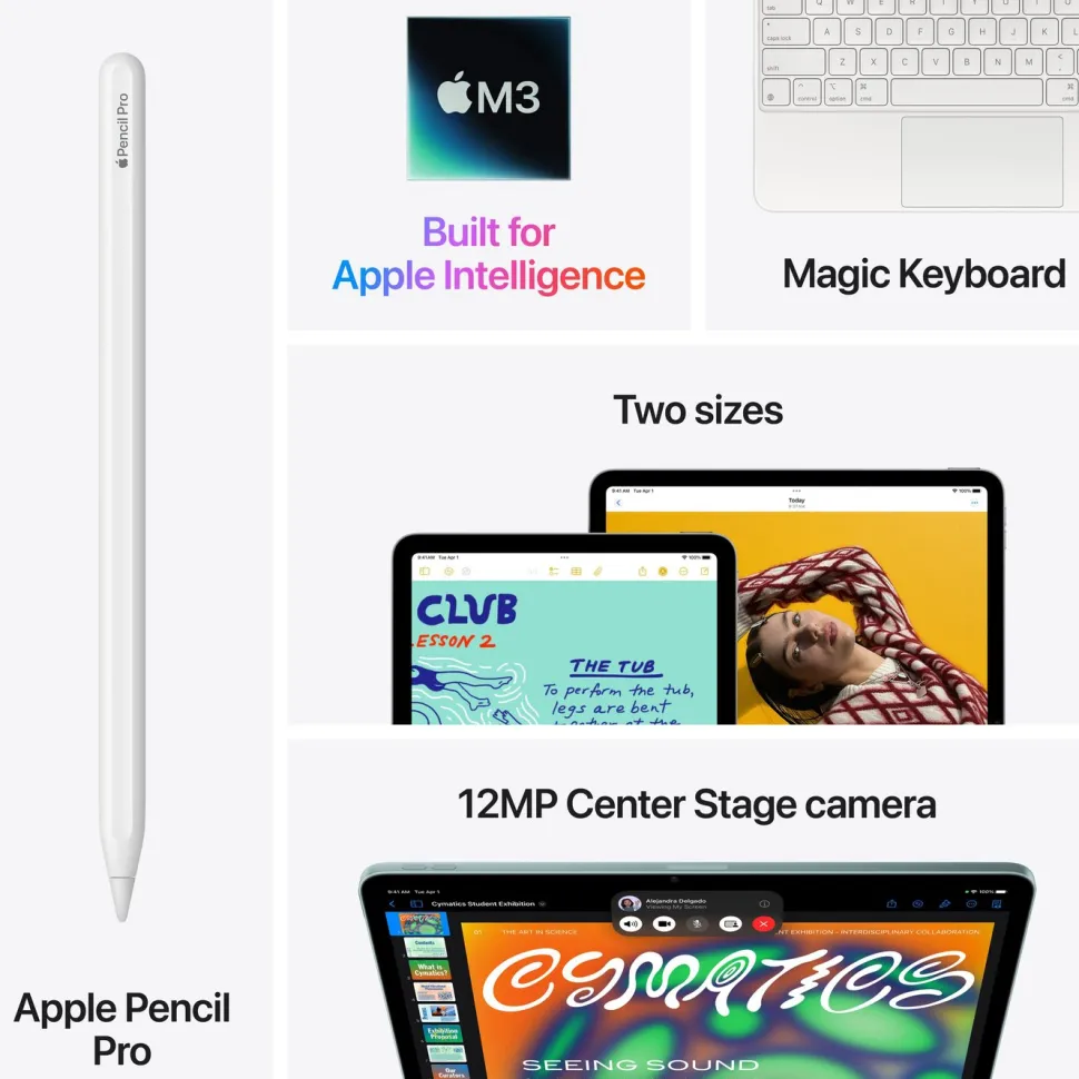 Apple iPad Air 11" (M3) 128 GB Wifi Purple
