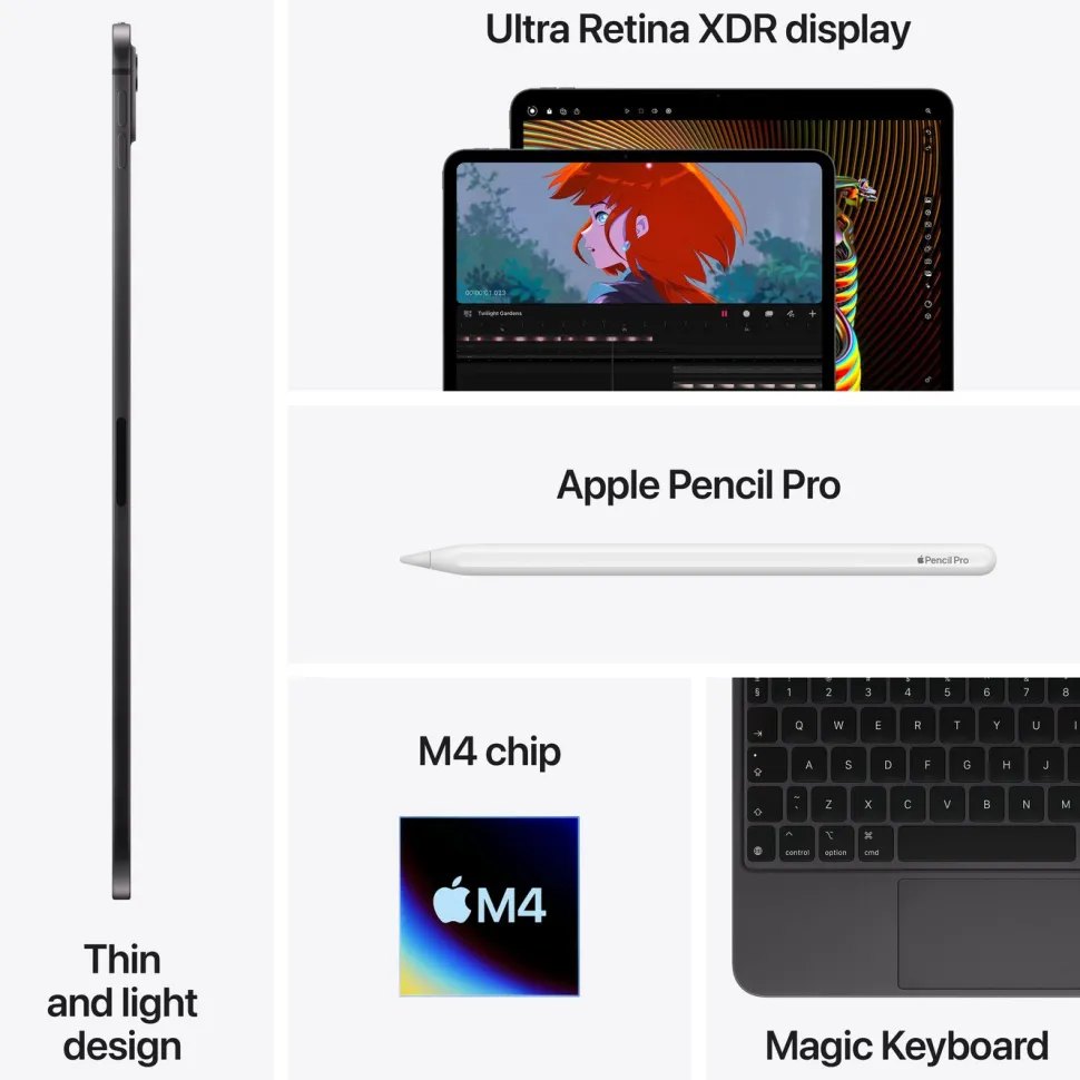 Apple iPad Pro 11 tum (M4) 256 GB Wifi Silver