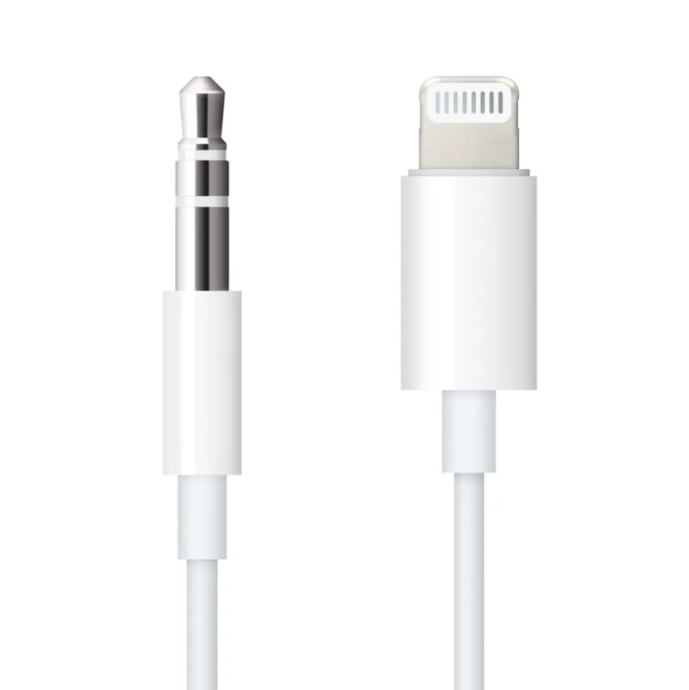 Apple Lightning till 3,5 mm-kabel 1,2 m