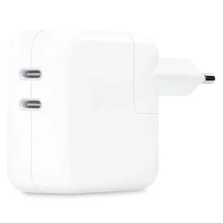 Apple USB-C-strömadapter med två portar 35 W