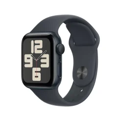 Apple Watch SE GPS 40 mm Midnight Case med Midnight Sport band M/L