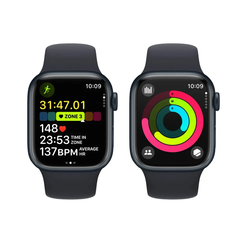 Apple Watch Series 9 GPS + Cellular 41 mm Midnight S/M
