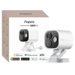 Aqara Camera Hub G5 Pro (PoE) – Övervakningskamera med inbyggd smart hem-hubb Vit