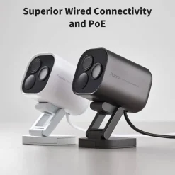 Aqara Camera Hub G5 Pro (PoE) – Övervakningskamera med inbyggd smart hem-hubb Grå