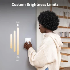 Aqara Dimmer Switch H2 EU – smart dimmer med vridreglage Grå