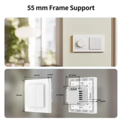 Aqara Shutter Switch H2 EU för rullgardiner och persienner