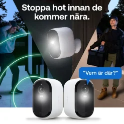Arlo Essential 3 XL 2K – Trådlös övervakningskamera 3-pack