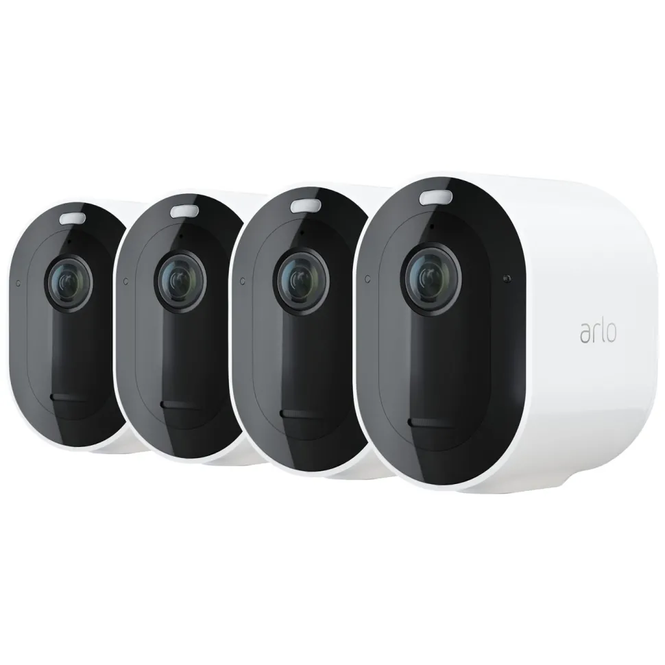 Arlo Pro 4 Spotlight – Trådlös övervakningskamera 4-pack