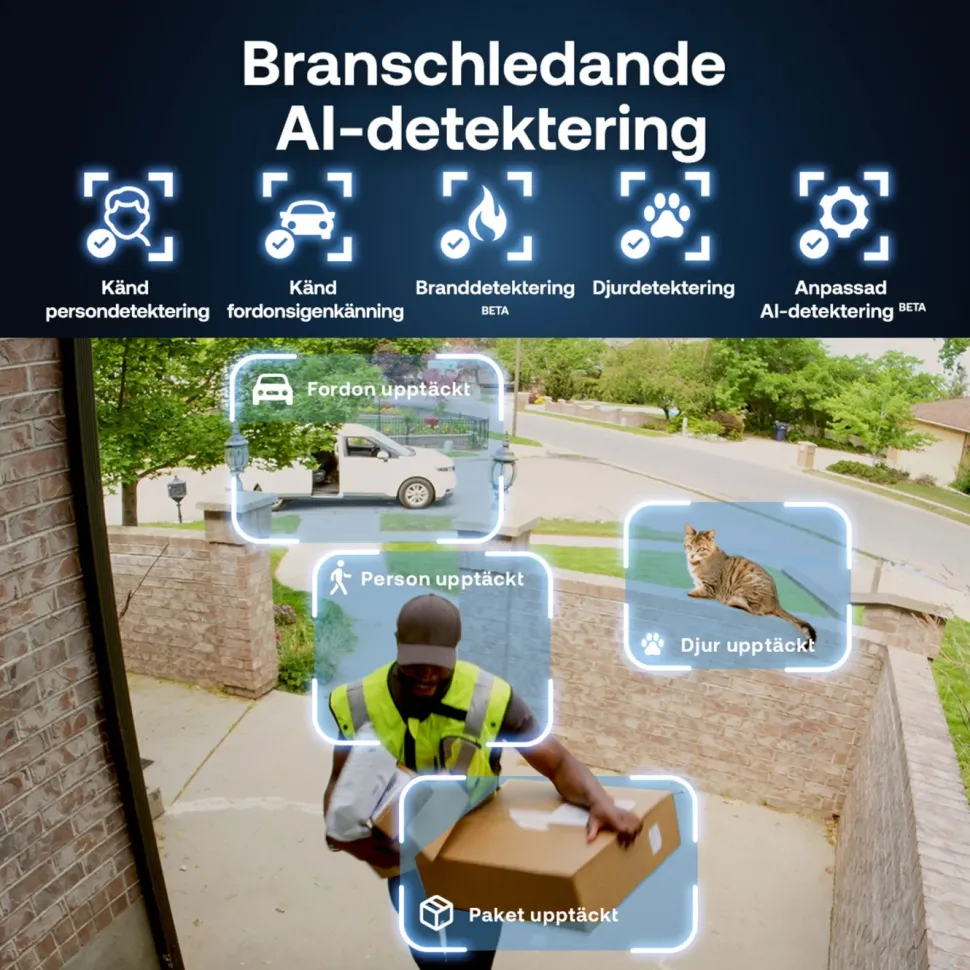 Arlo Pro 6 – Trådlös övervakningskamera 3-pack