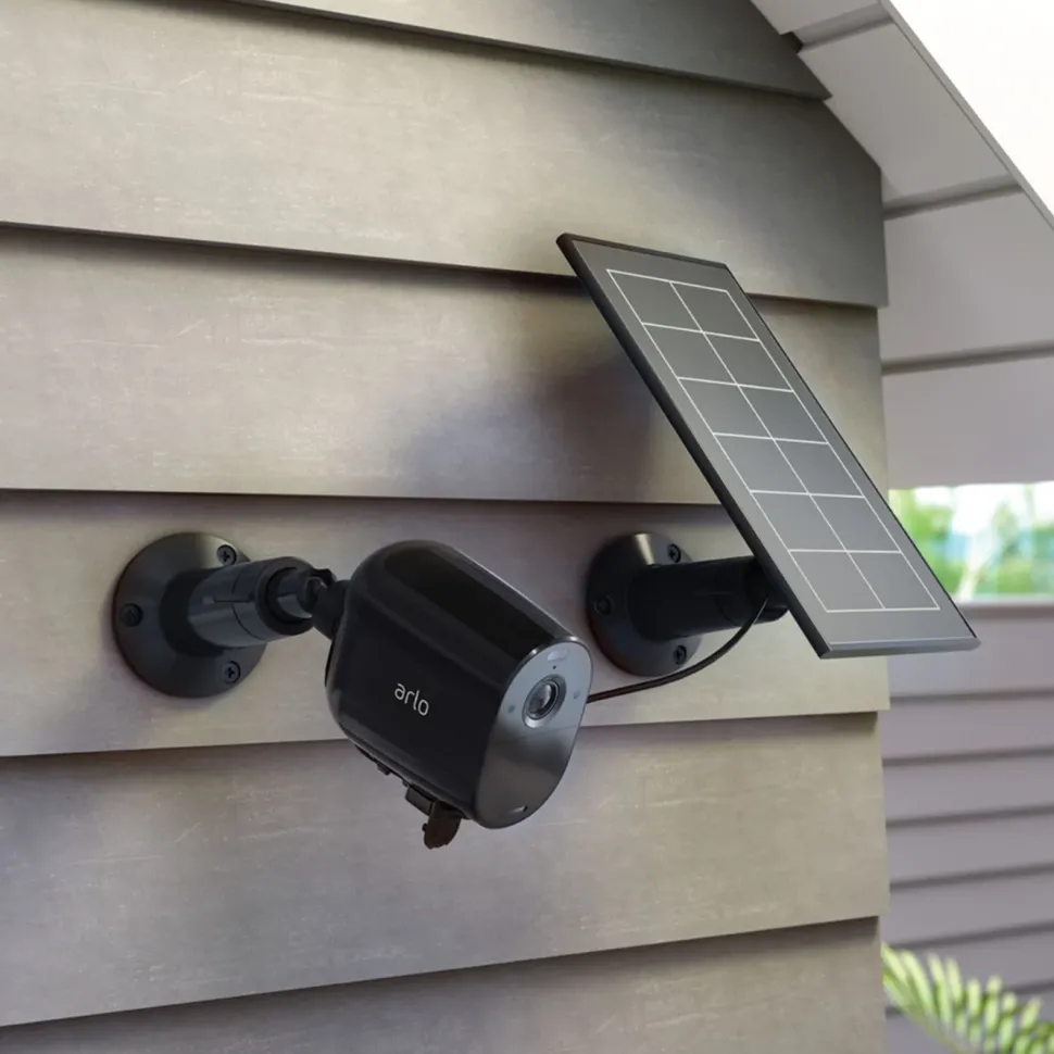 Arlo Solpanel för övervakningskamera Svart