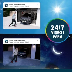 Arlo Ultra 2 Spotlight – Trådlös övervakningskamera 1-pack Svart
