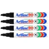 Artline Märkpenna 90 Svart 4-pack