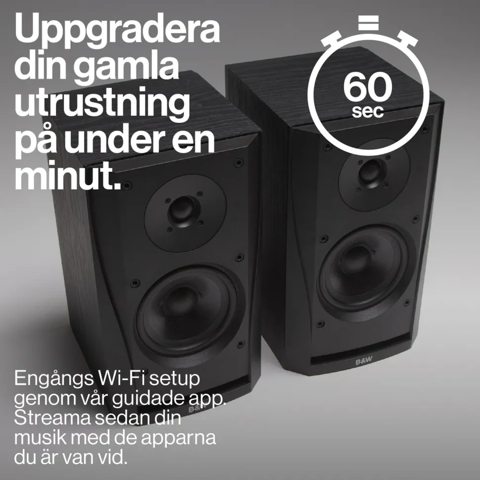 Atonemo Streamplayer nätverksstreamer Svart