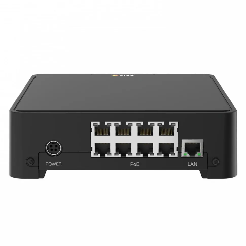 Axis S3008 Recorder NVR och PoE-switch 4 TB