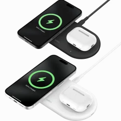 Belkin BoostCharge Pro 2-in-1 med Qi2 15 W Svart
