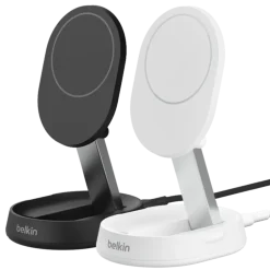 Belkin BoostCharge Pro Laddställ med Qi2 15 W Vit