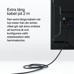 Belkin USB-C-kabel till Displayport 8K/60 Hz 2 m