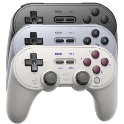 8Bitdo Pro 2 Bluetooth Hall Edition Handkontroll Grey